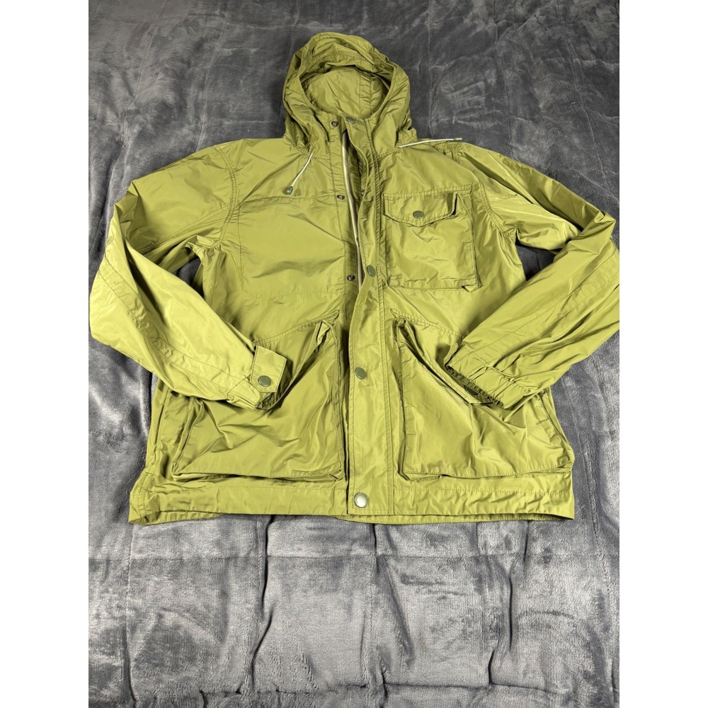 OOBE Brand‎ Mens Olive Green Hooded Field Jacket Parka Size S ORMJ10890